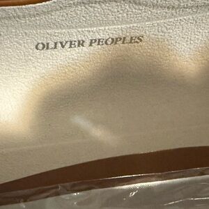 Oliver Peoples Eyeglasses‎ Case Sunglasses Holder Clamshell Protective